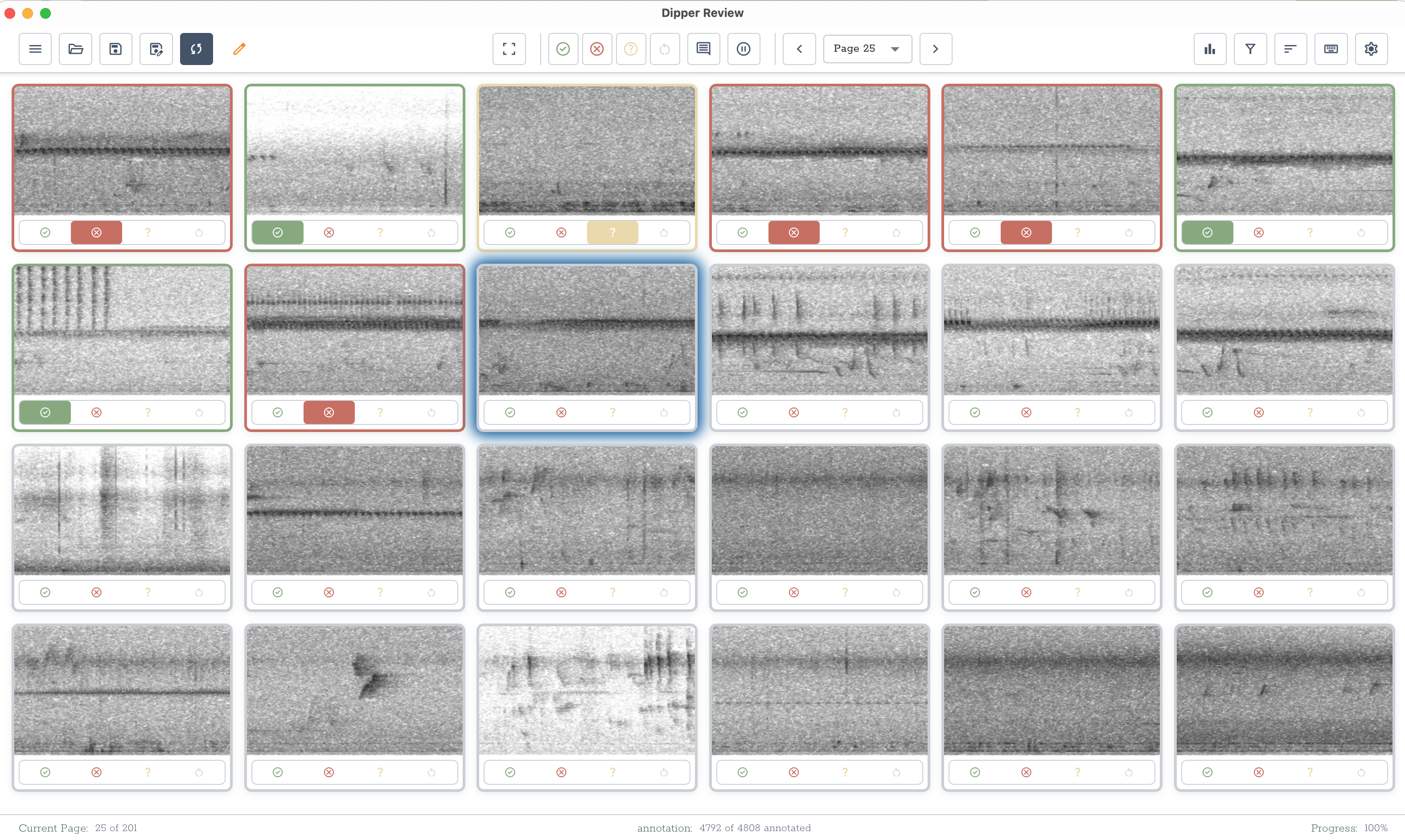 Dipper grid mode screenshot